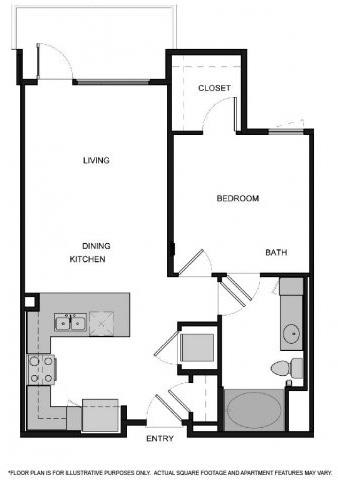Floorplan Floorplan At South Park by Windsor, Los Angeles, CA, 90015