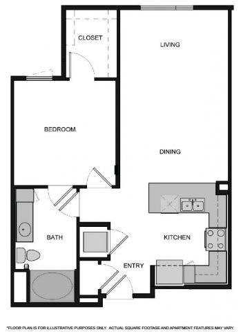 Floorplan Floorplan At South Park by Windsor, Los Angeles, CA, 90015