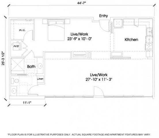 Floorplan Floorplan At South Park by Windsor, Los Angeles, CA, 90015