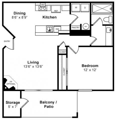 Beautiful Floorplan at Mission Pointe by Windsor,  Sunnyvale, CA, 94089
