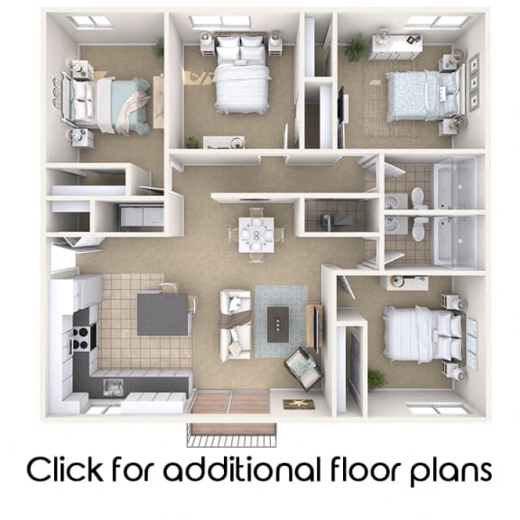 Floor Plan  East Lansing Apartments Near Michigan State University | Old Canton Apartments