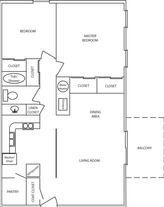  Floor Plan 2x1a