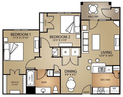 Floor Plan The Sycamore