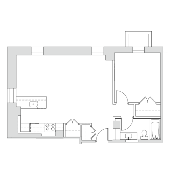 Studio, 1 & 2 Bedroom Apartments in Washington, D.C. Tilden Hall