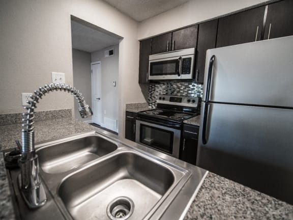 Granite Countertops at Mesh Properties, Austin, Texas