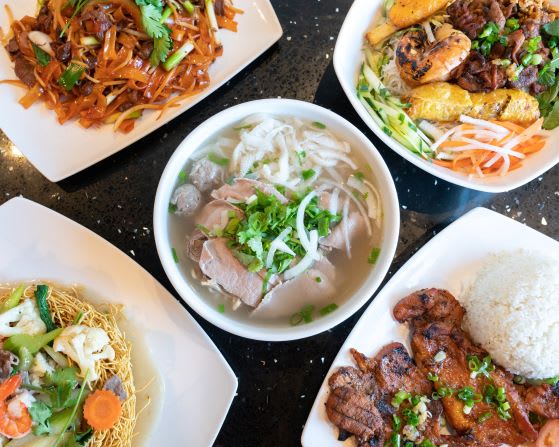 Food Items at Mesh Properties, Texas
