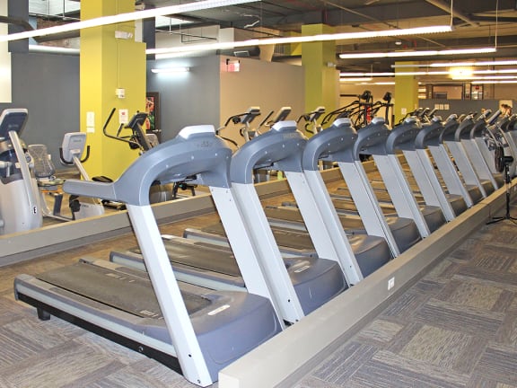 Club-Quality Fitness Center at The Residences at 668, Cleveland