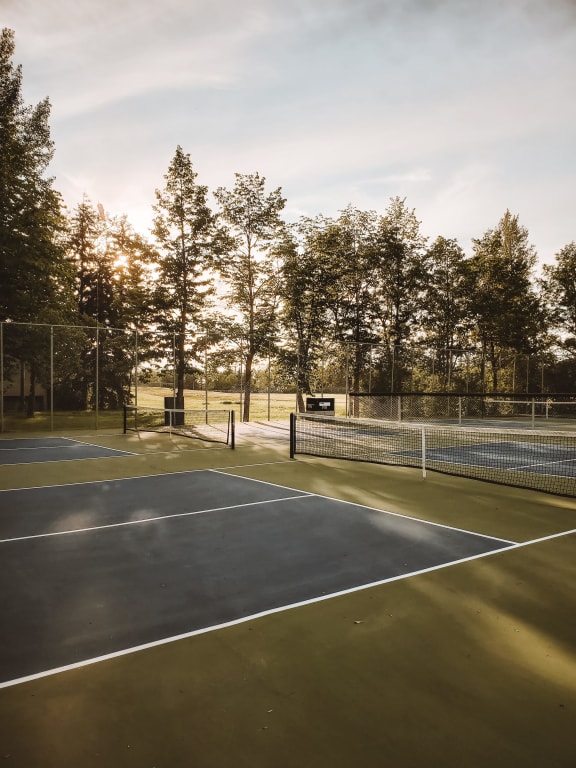 Tennis Court at Sumida Gardens Apartments, Santa Barbara, CA, 93111