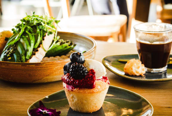 Crush Cakes at Sumida Gardens Apartments, Santa Barbara