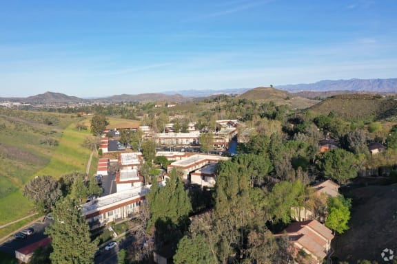 Aerial View Community at Charter Oaks Apartments, Thousand Oaks, CA
