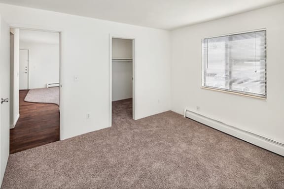 Spacious closets at Forest Pointe apartments