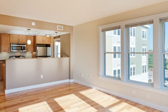 Hardwood Floors at Park87, Cambridge