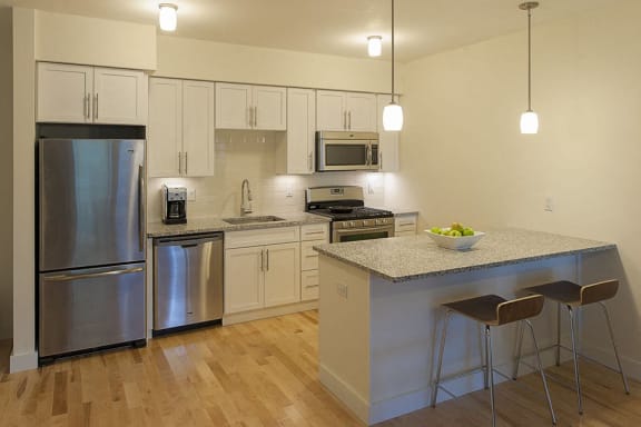 Modern Kitchen at 603 Concord, Cambridge, MA 02138