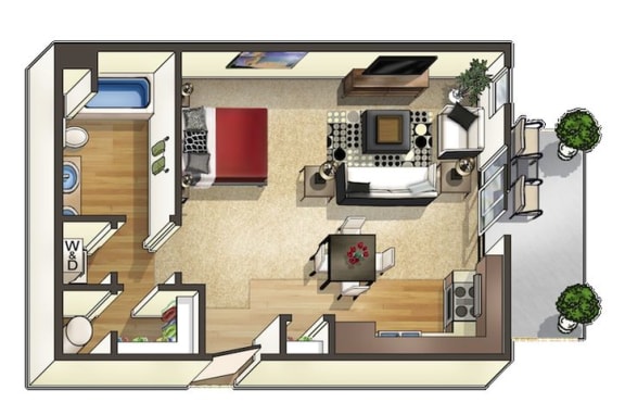 Pudre Floor Plan at The Trails at Timberline, Fort Collins, CO