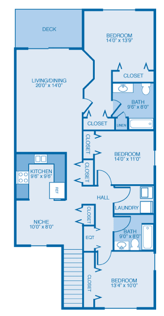 Madison 2nd Floor Madison 2nd Floor at Oak Hill Apartments and Townhomes, New York