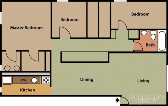 Floor Plan  3 bed
