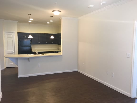 Open Concept Living Room and Kitchen View at CLEAR Property Management , The Lookout at Comanche Hill, San Antonio, Texas