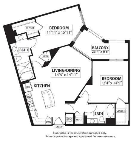 Floorplan Floorplan at Windsor at Doral, Miami,FL 33178