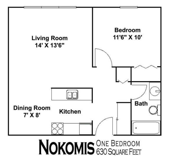 Floor Plan  Nokomis (The Fremont)