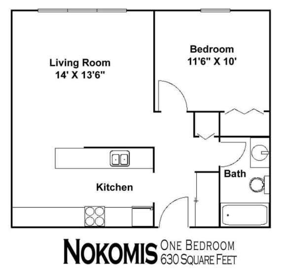Floor Plan  Nokomis-P (The Fremont)
