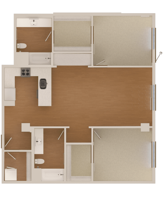 The Marston Studio, 1 & 2 Bedroom Apartments in Redwood City