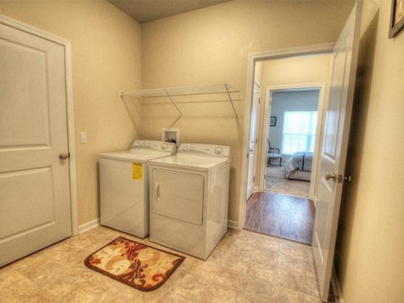 Spacious Laundry Room at Pleasant Meadows
