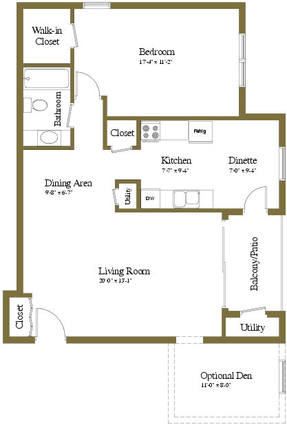Cromwell Valley 1 Bedroom Apartment