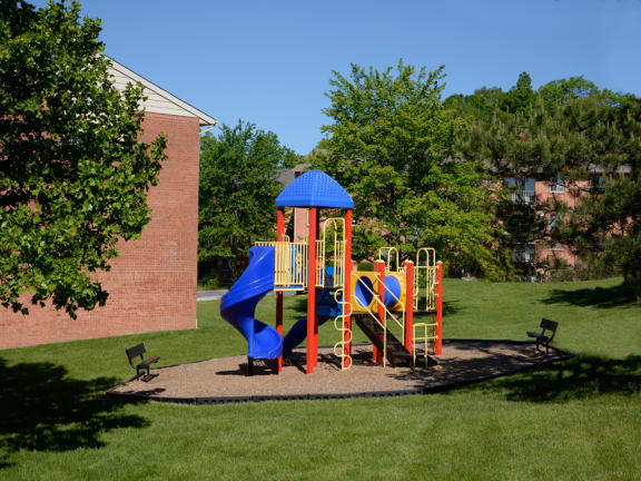 New playground at Lawyers Hill Apartments
