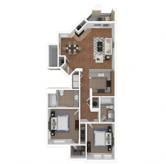 Zoom of Floorplan at Legends at Rancho Belago, Moreno Valley, CA