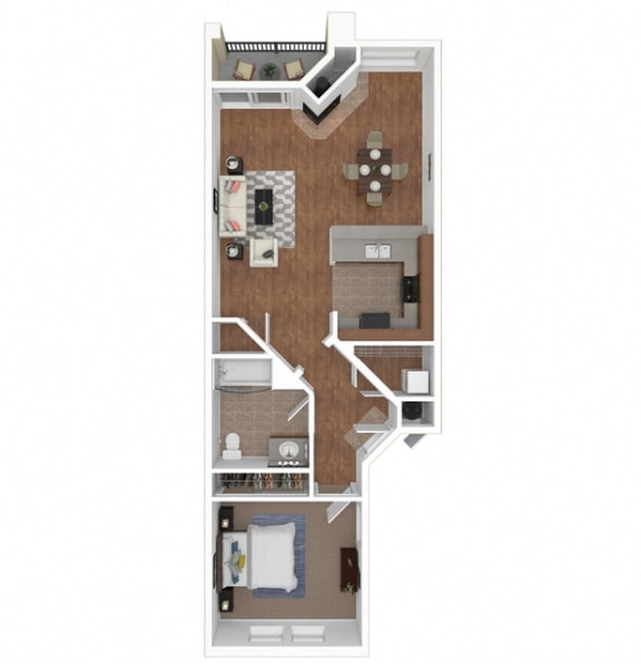 The Costa floor plan at Legends at Rancho Belago, CA, 92553