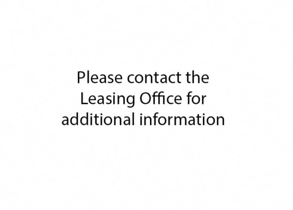 please contact the leasing office for additional information
