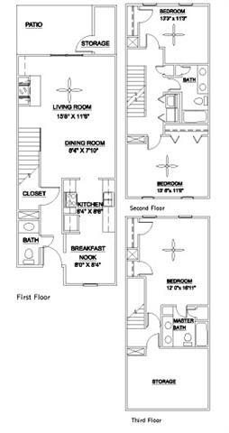  Floor Plan The Trinity 1640