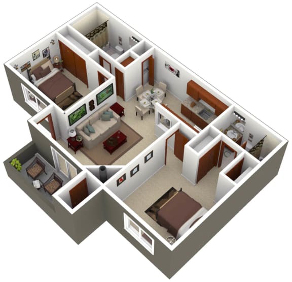 Alderwood Apartments for rent in West Lynwood, WA Two Bedroom Alderwood Apartments for rent in West Lynwood, WA Two Bedroom