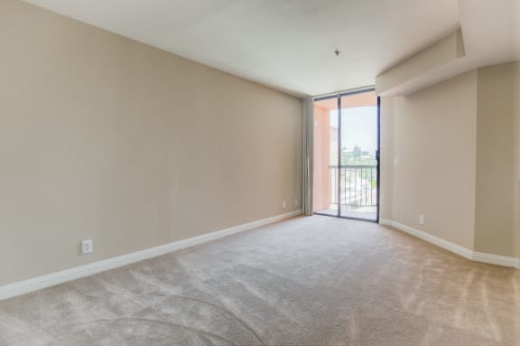 Bedroom With Attached Balcony at La Vista Terrace, Hollywood, 90046