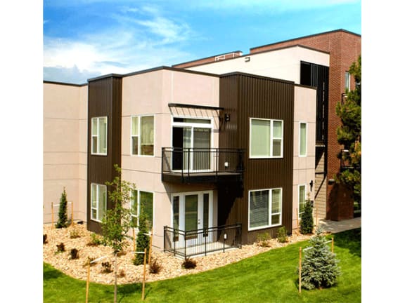 Private Garages and Motorcycle Garages at Cycle Apartments, Ft. Collins, Colorado