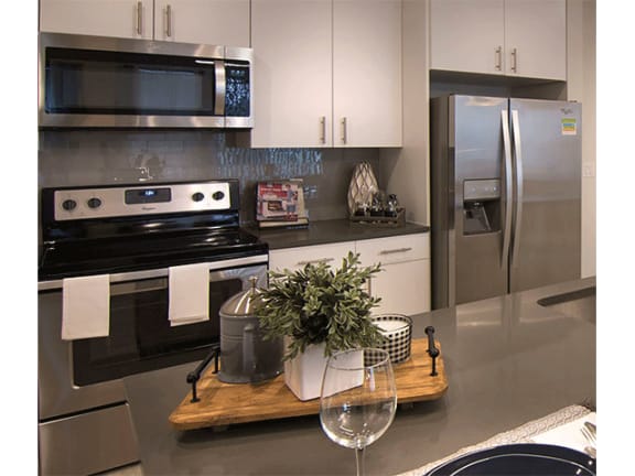 Eat-in Kitchens at Cycle Apartments, Colorado, 80525