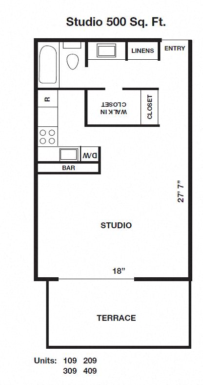 Floor Plan  Studio