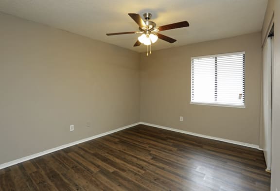 Cozy Bedroom at Water Ridge Apartments, CLEAR Property Management, Irving, Texas