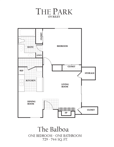 Floor Plan  The Balboa Floorplan - The Park on Riley Apartments, Folsom, CA