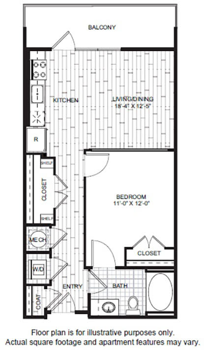 A3 Floor Plan at Windsor CityLine