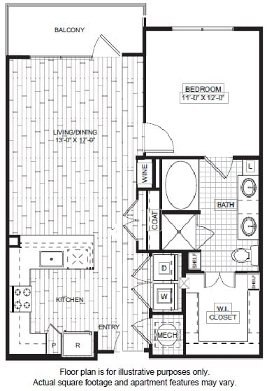 A7-1 Floor Plan at Windsor CityLine