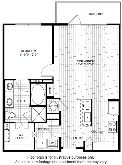 A8-1 Floor Plan at Windsor CityLine