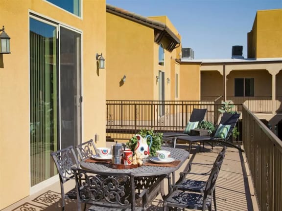 Rooftop Terrace at The Verandas, Canoga Park, California