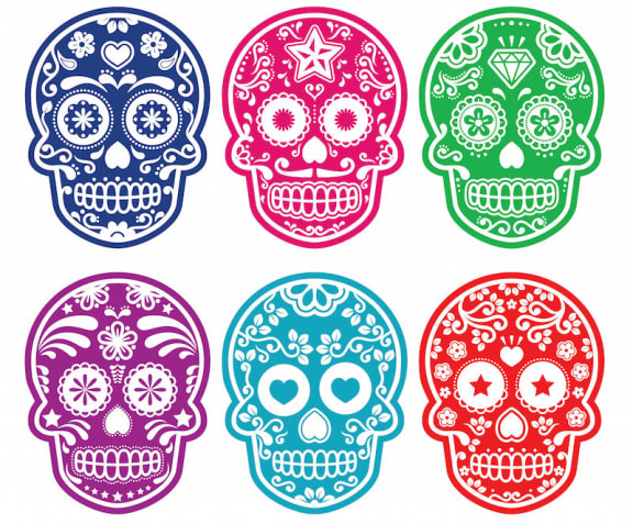Skull Shaped Pattern at Juniper Springs A Concierge Community, Austin, TX, 78731