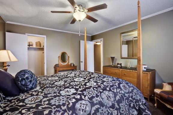 Spacious Bedrooms at Juniper Springs A Concierge Community, Austin, TX