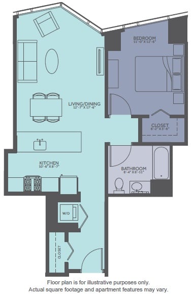 Floor Plan Floor Plan at Moment, Illinois, 60611