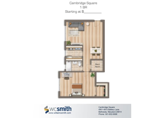 750-square-foot-one-bedroom-apartment-floorplan-available-for-rent-Cambridge-Square-apartments