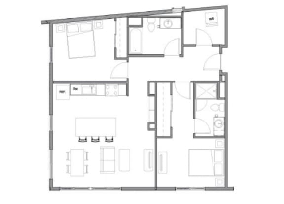 Floor Plan  Floor Plan at Allez, Washington, 98052