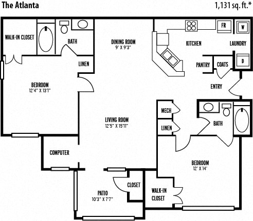 Floor Plan  Atlanta