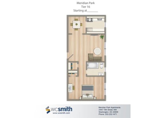 580-Square-Foot-One-Bedroom-Apartment-Floorplan-Available-For-Rent-Meridian-Park-Apartments